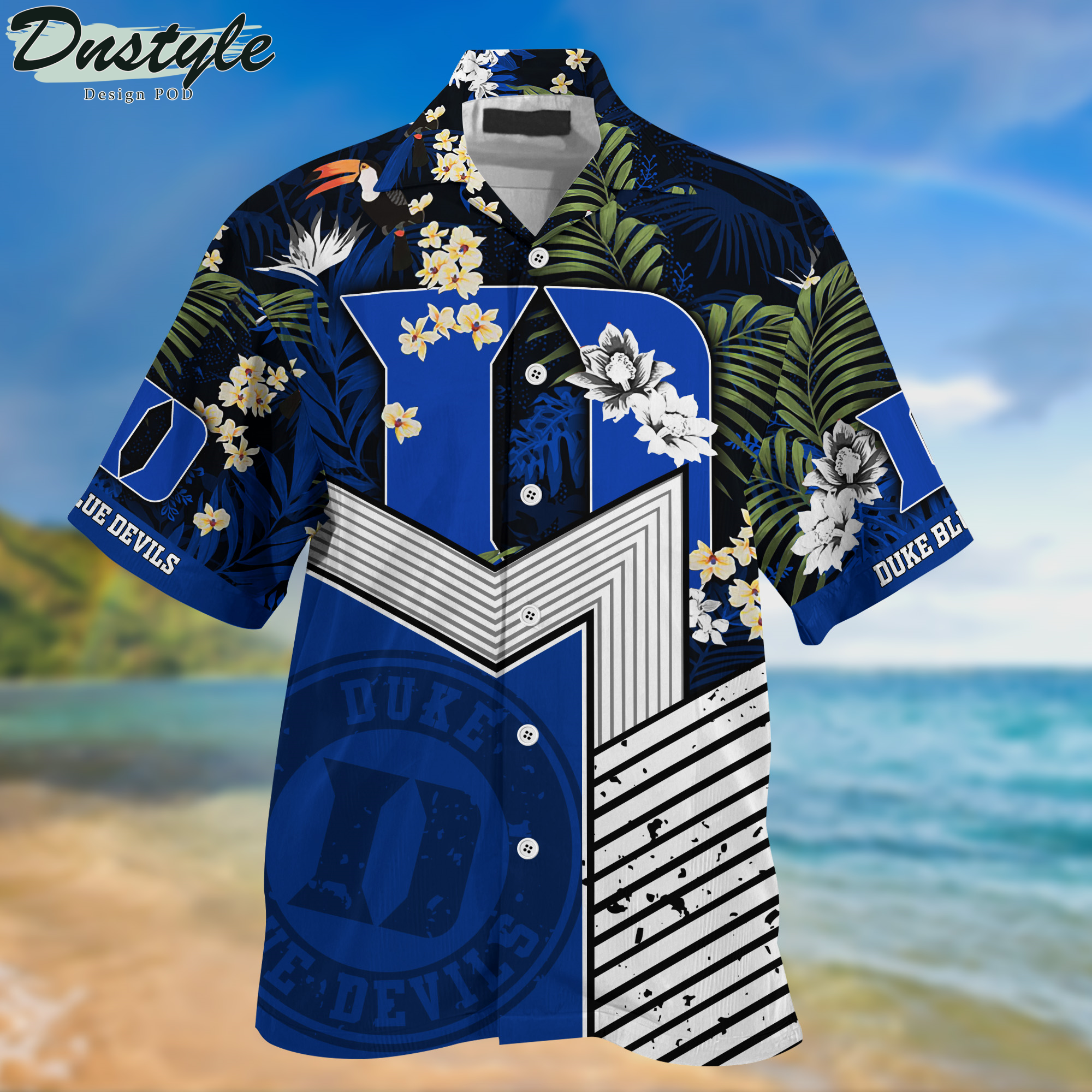 Duke Blue Devils Hawaii Shirt And Shorts New Collection