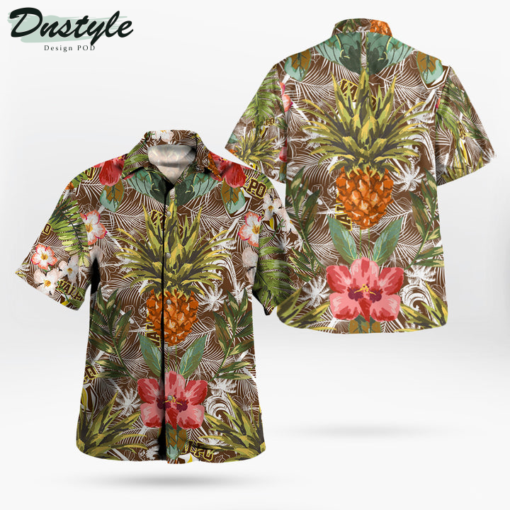 Valparaiso Beacons Pineapple Tropical Hawaiian Shirt