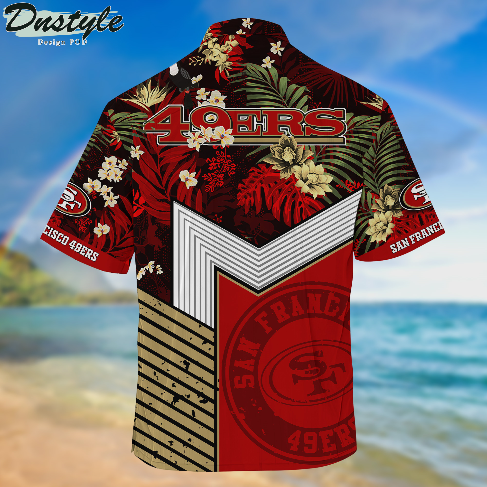 San Francisco 49ers Hawaii Shirt And Shorts New Collection