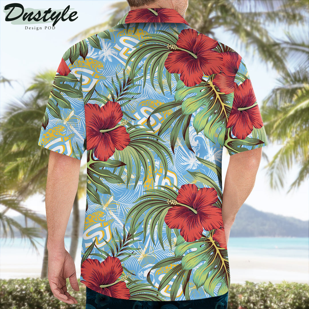 Southern Jaguars Hibiscus Tropical Hawaii Shirt