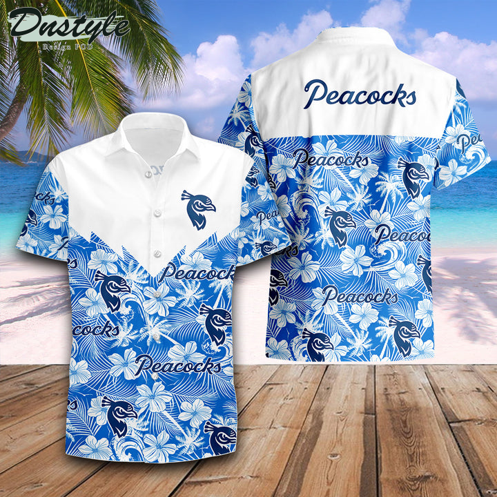Saint Peters Peacocks Tropical NCAA Hawaii Shirt