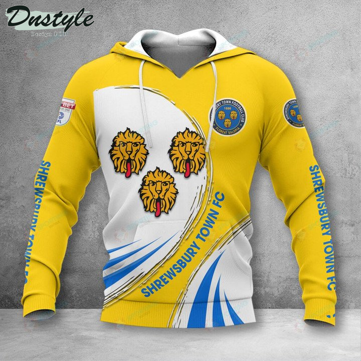 Shrewsbury Town 3d Print Hoodie Tshirt