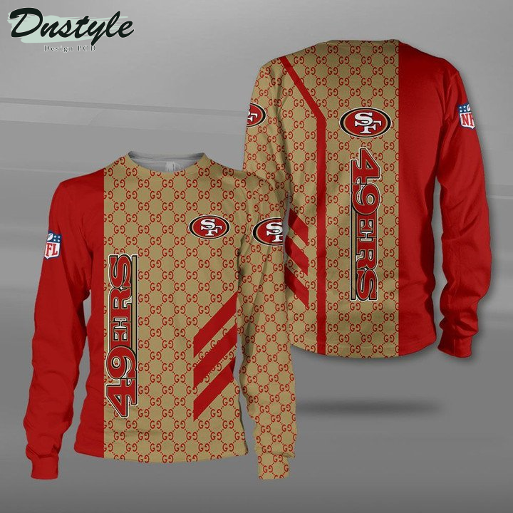San Francisco 49ers Gucci 3d Printed Hoodie Tshirt