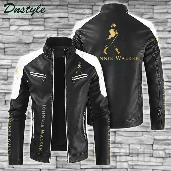 Johnnie Walker Sport Leather Jacket