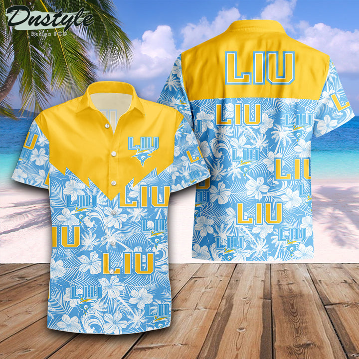 LIU Sharks NCAA Hawaiian Shirt