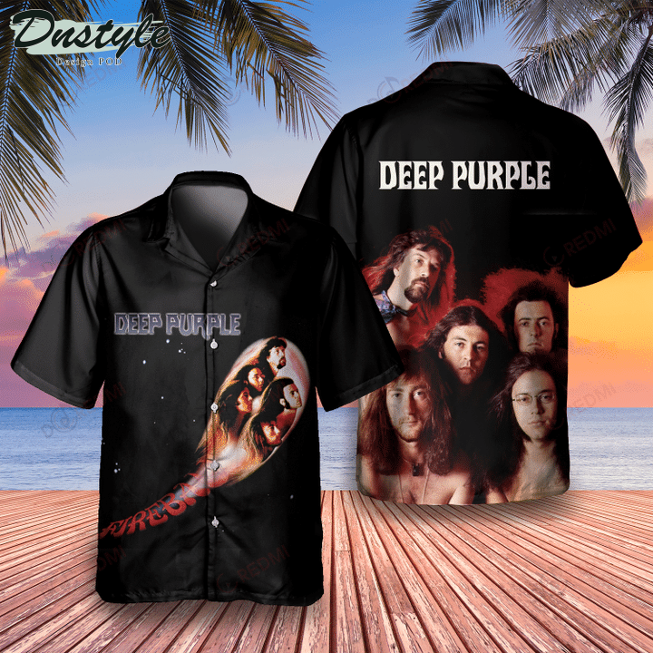 Deep Purple Band Child In Time Live Hawaiian Shirt