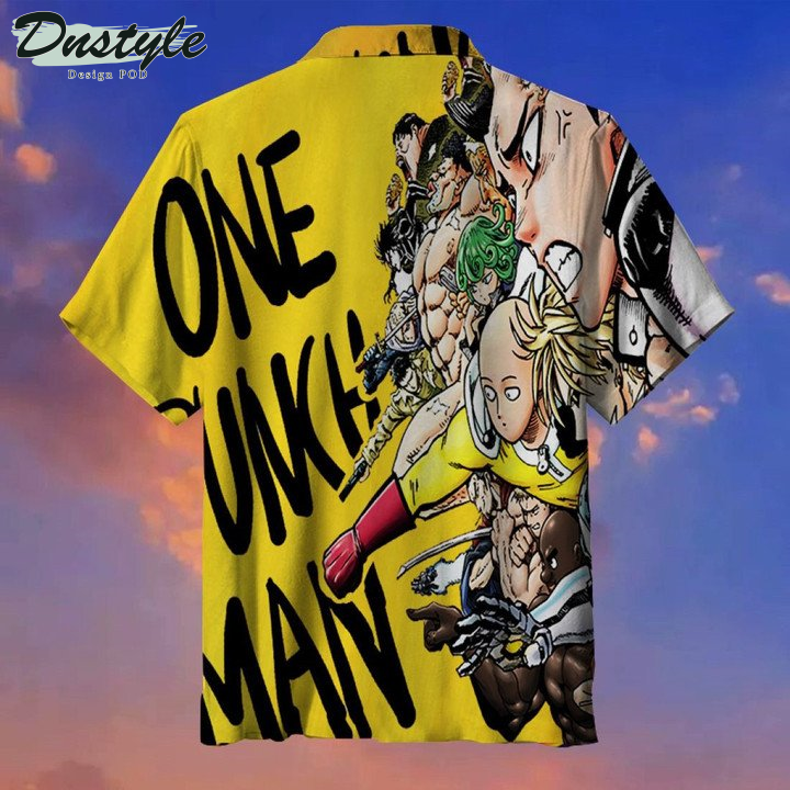 One Punch Man Characters Hawaiian Shirt