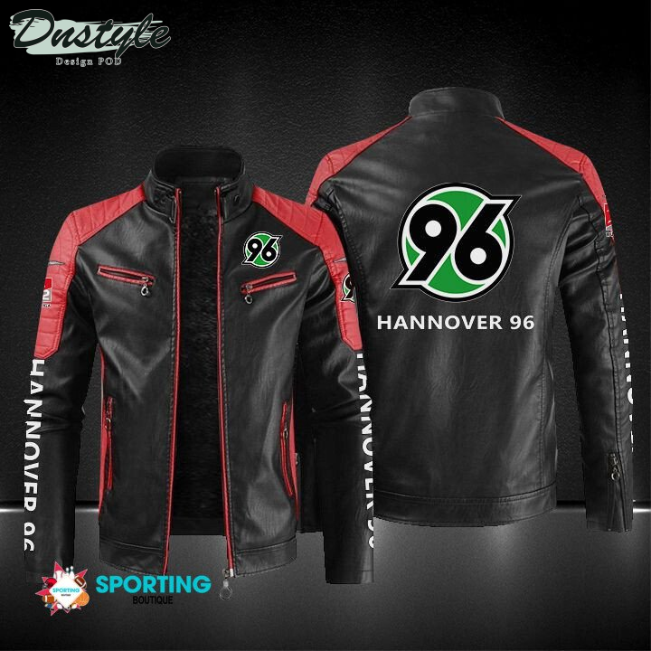 Hannover 96 Block Sport Leather Jacket