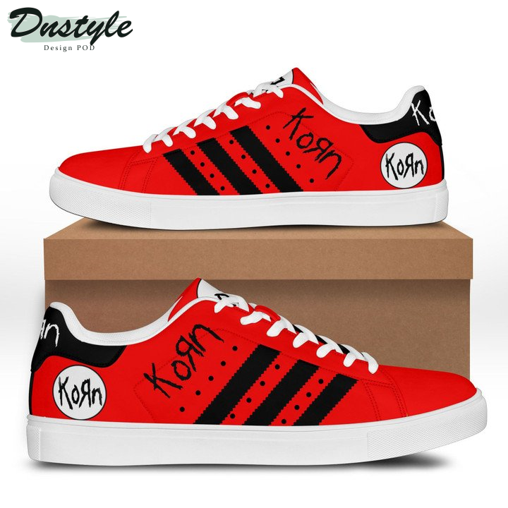 Korn Red stan smith shoes