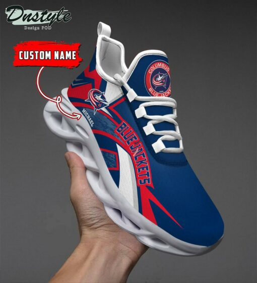 Columbus Blue Jackets Personalized Max Soul Chunky Sneakers