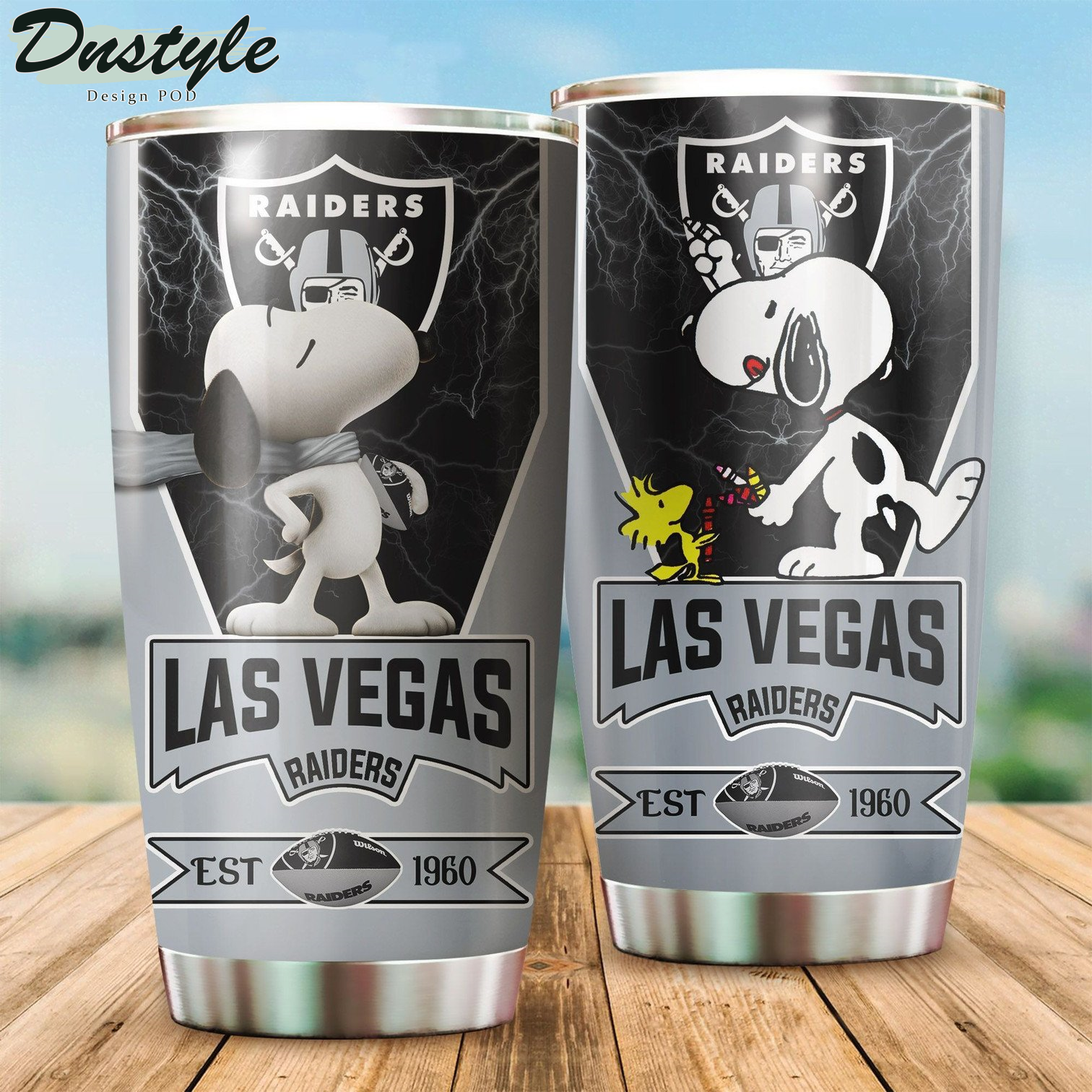 Las Vegas Raiders Snoopy Tumbler