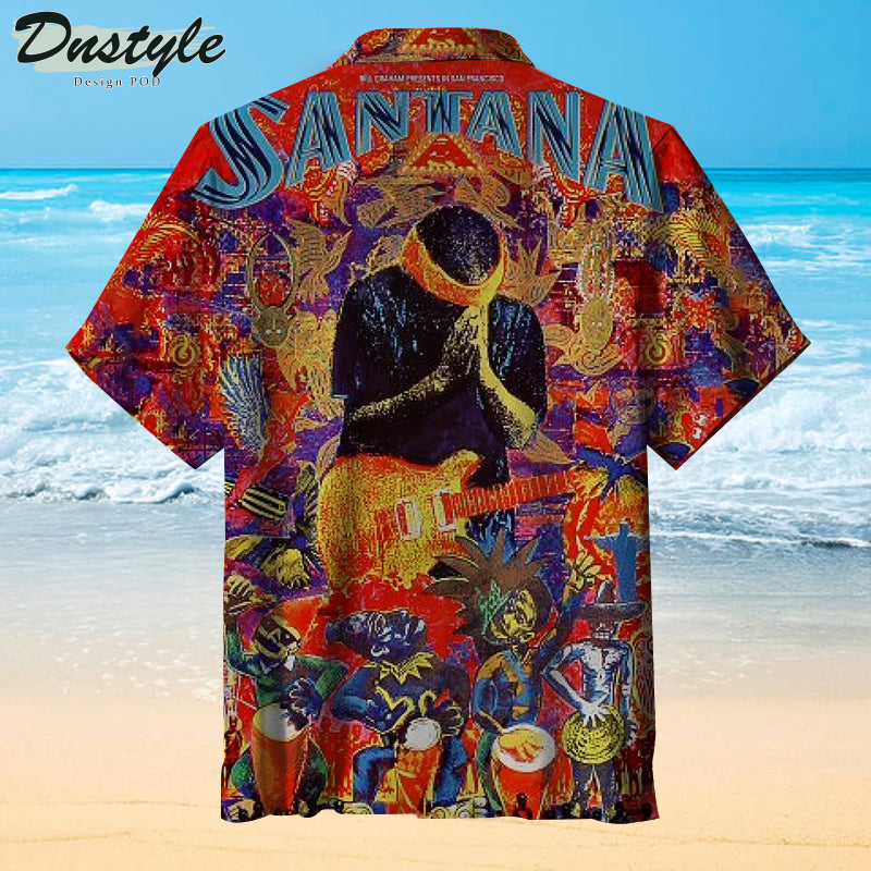 Carlos Santana Singer Hawaiian Shirt