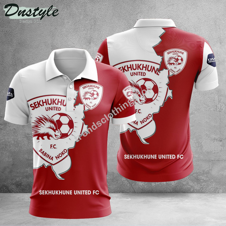 Sekhukhune United F.C. 3D Polo Shirt
