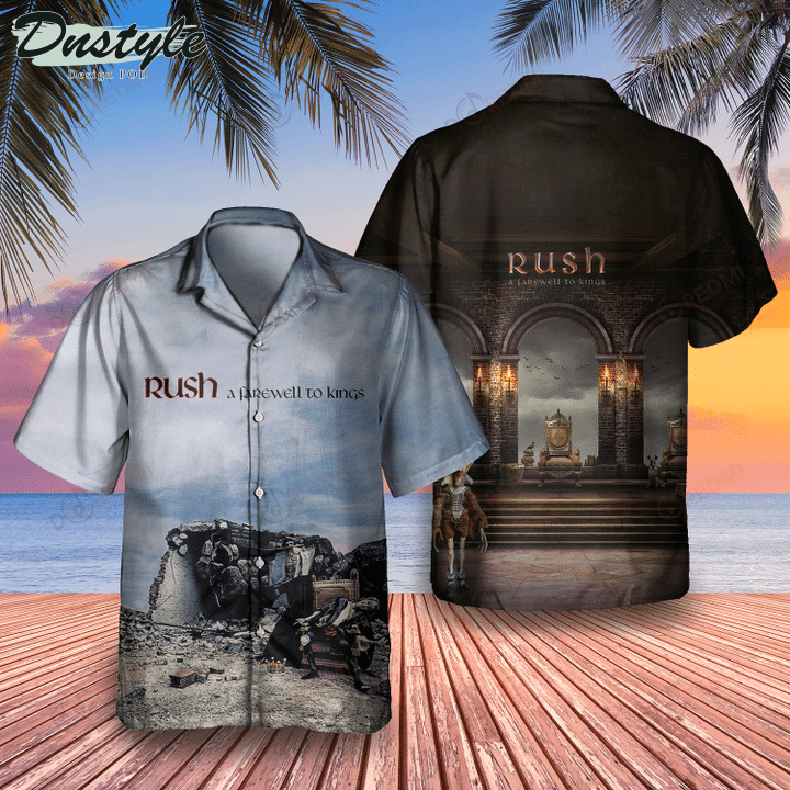 Rush Band A Farewell To Kings Hawaiian Shirt