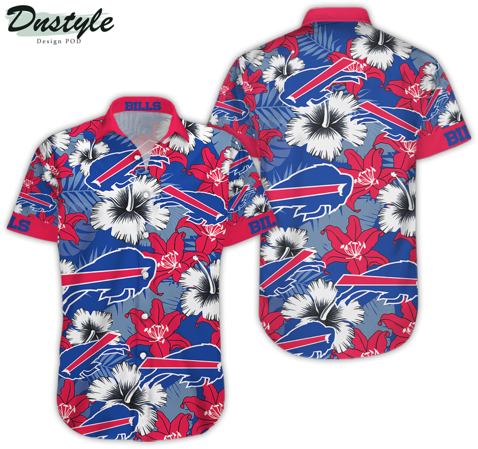 Buffalo Bills Hawaiian Shirt Beach Shorts