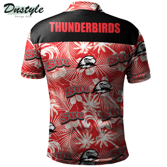 Southern Utah Thunderbirds Tropical Seamless Polo Shirt
