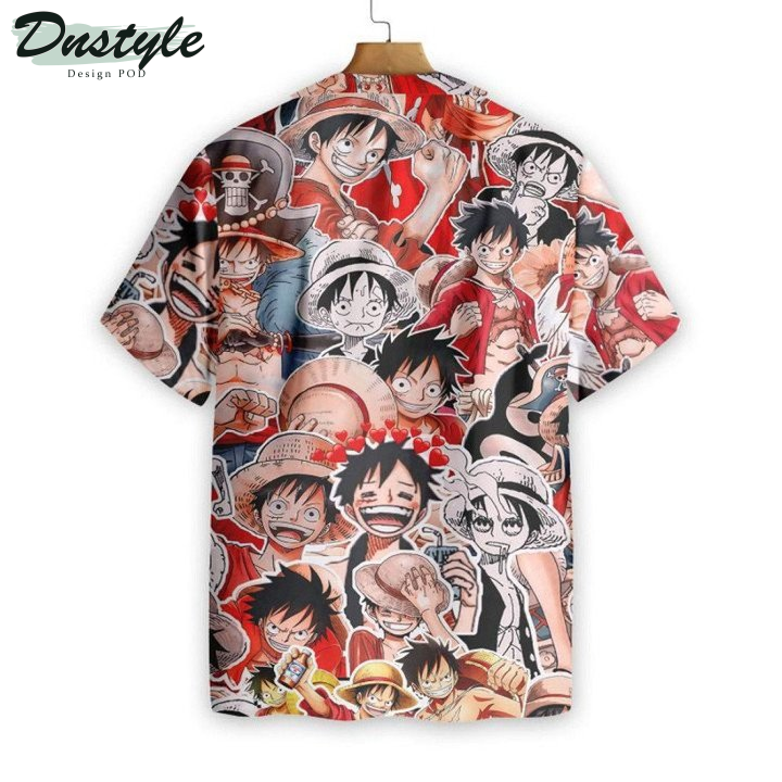 50 Shades of Luffy One Piece Hawaiian Shirt