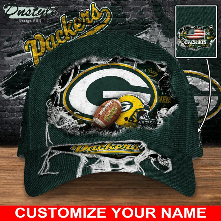 Green Bay Packers Personalized Classic Cap