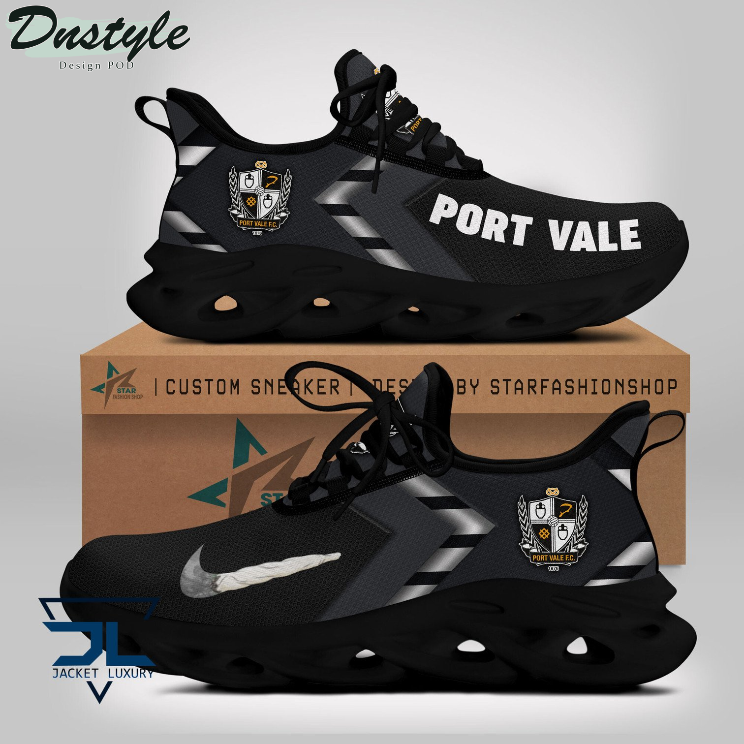 Port Vale Nike Clunky Max Soul Sneakers