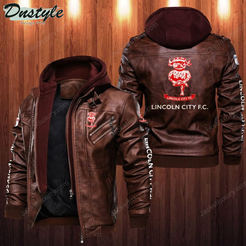 Lincoln City F.C Leather Jacket