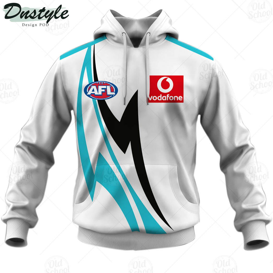 Port Adelaide AFL 2004 Custom Hoodie Tshirt