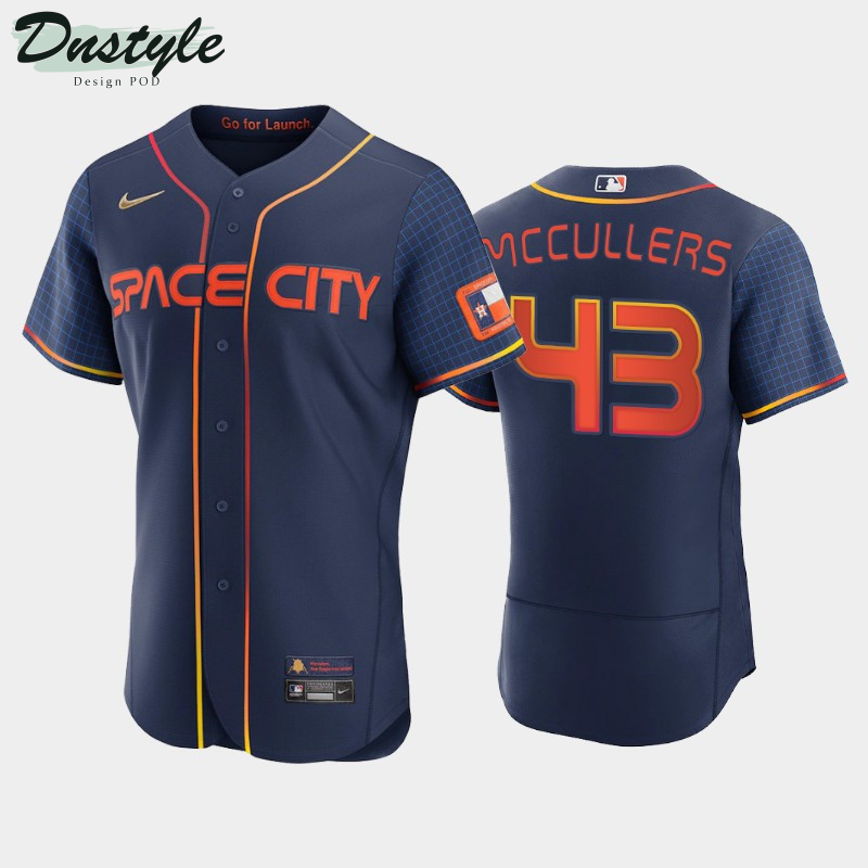 Lance McCullers #43 Jr. Houston Astros Men's Jersey 2022 City Connect - Navy