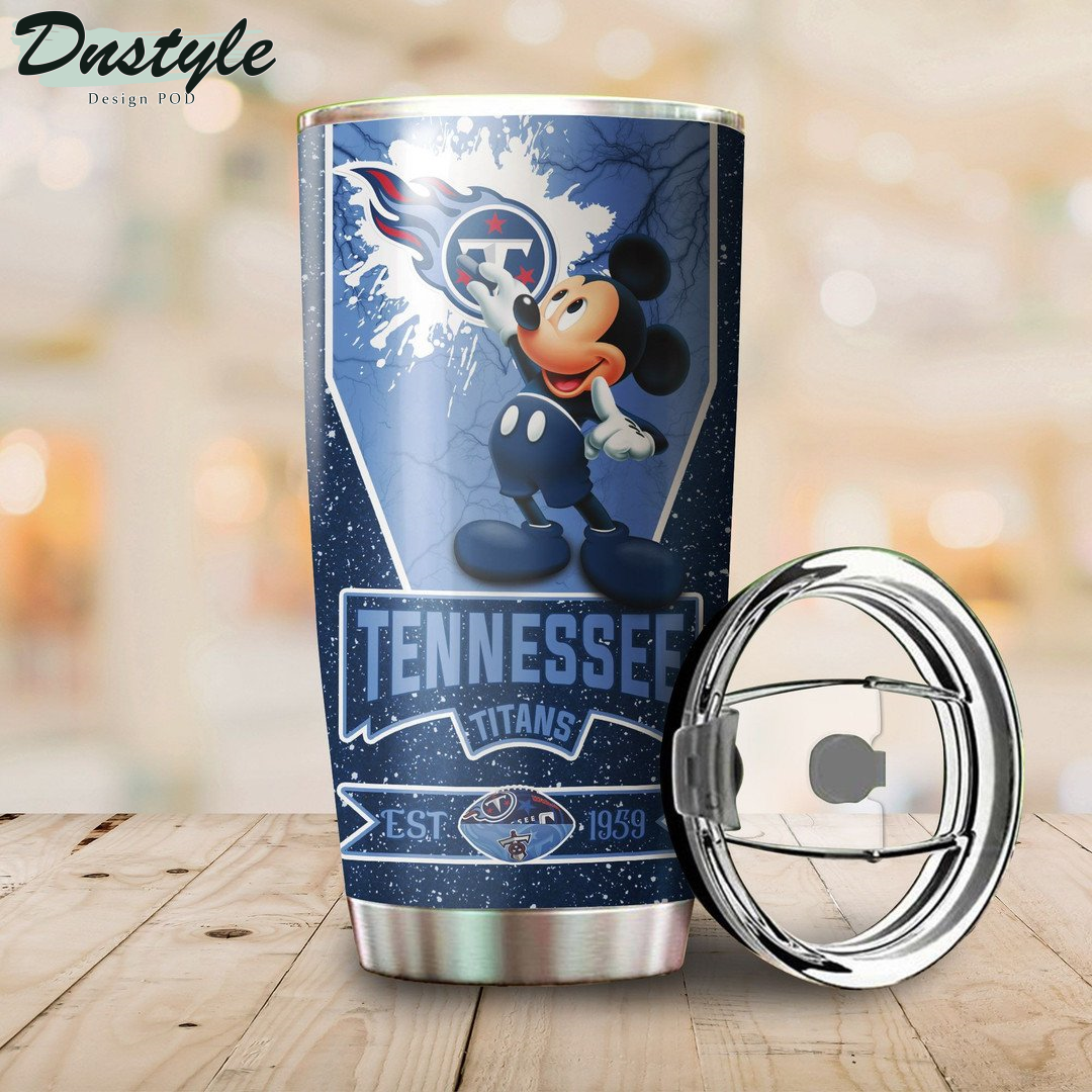 Personalized Tennessee Titans Mickey Tumbler