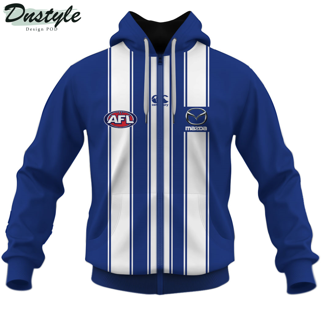 North Melbourne Kangaroos AFL Custom Hoodie Tshirt