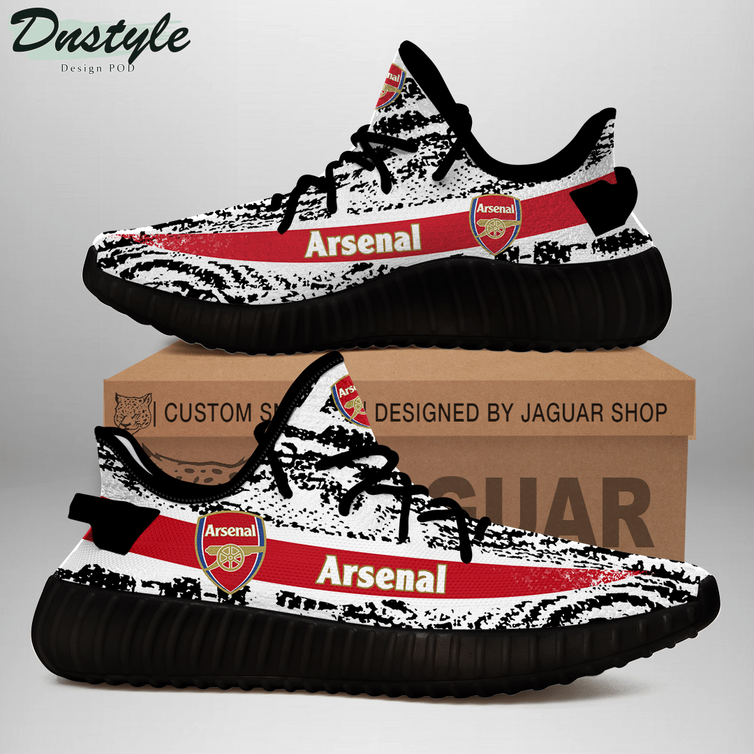 Arsenal F.C Custom Yeezy Sneaker