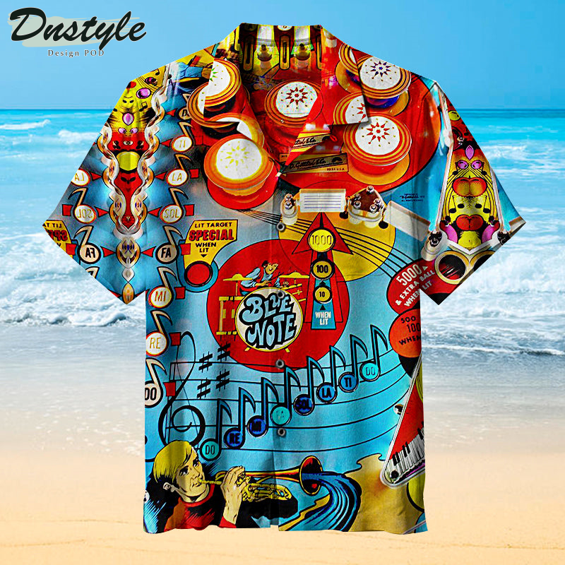 Musical Playfield Blue Note Hawaiian Shirt