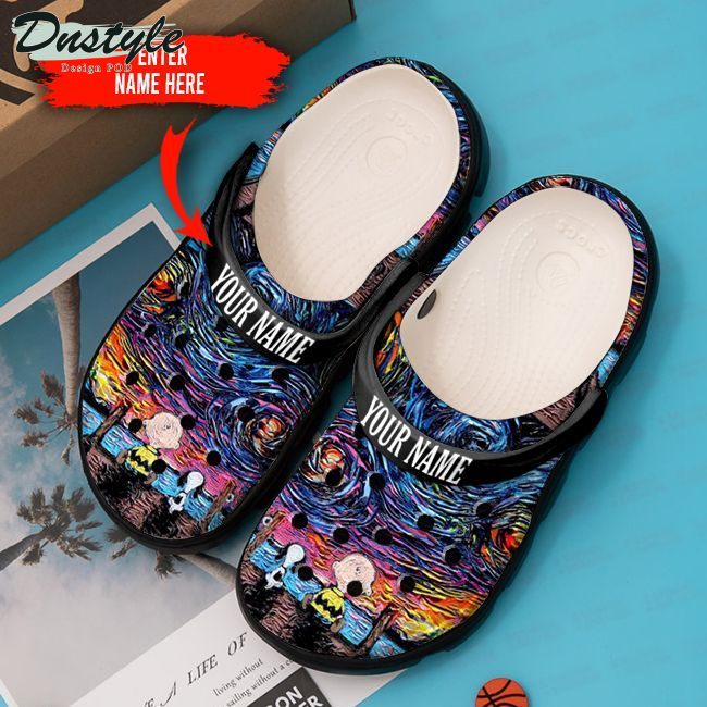 Snoopy Personalized Crocs Clog Shoes