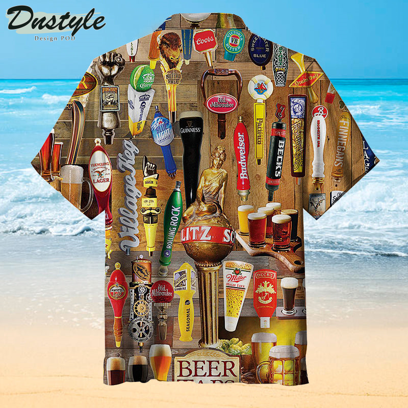 Beer Taps Village Keg Hawaiian Shirt