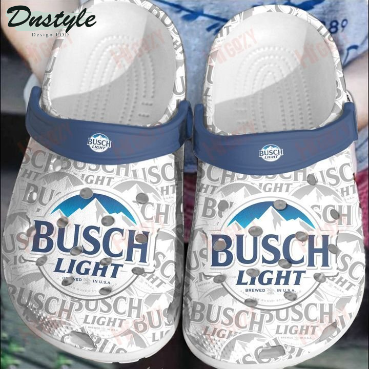 Busch Light Beer Crocs Crocband Clog