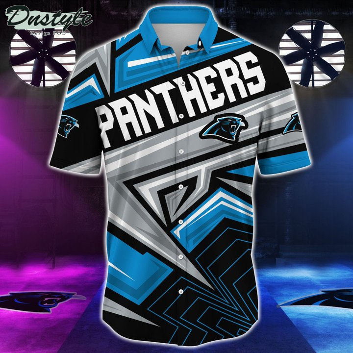 Carolina Panthers Short Sleeve Hawaiian Shirt