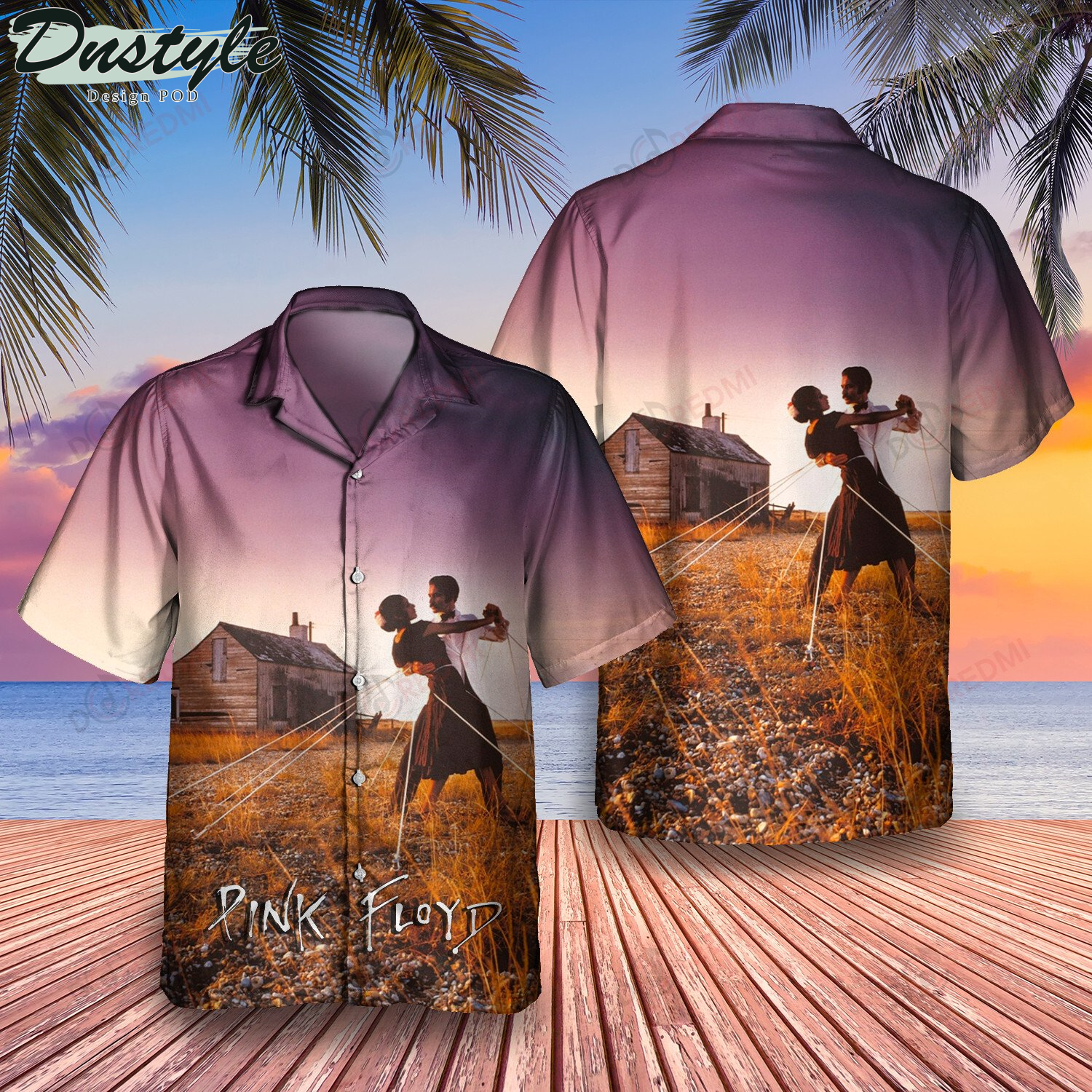Pink Floyd Great Dance S Hawaiian Shirt