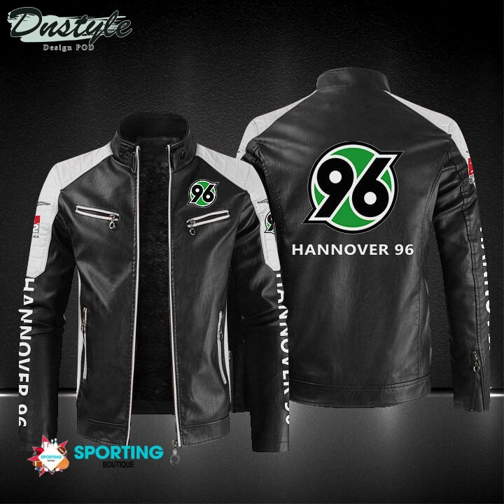 Hannover 96 Block Sport Leather Jacket