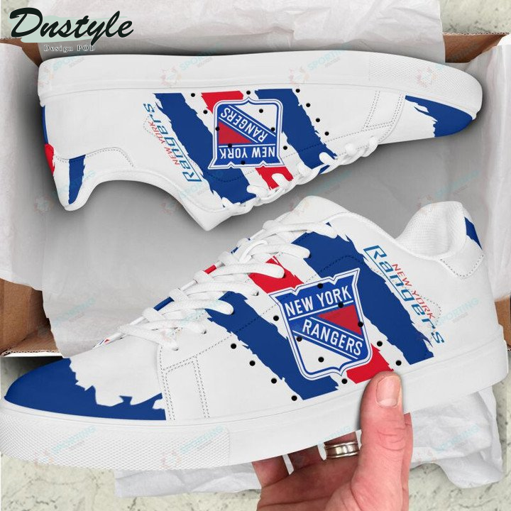 New York Rangers Stan Smith Skate Shoes