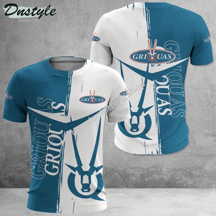 Griquas Rugby 3d Hoodie Tshirt