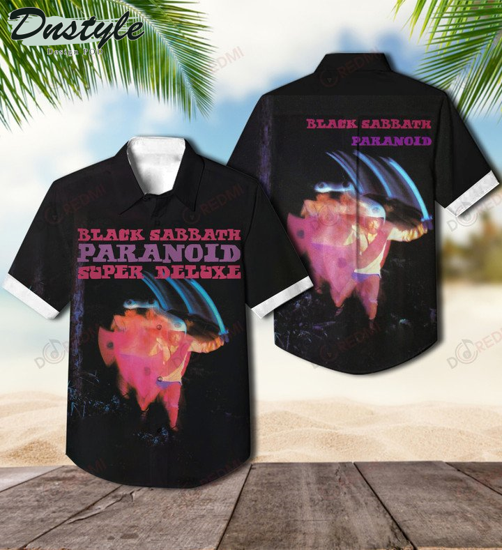 Black Sabbath Paranoid Hawaiian Shirt