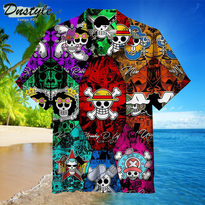One Piece Anime Unisex Hawaiian Shirt