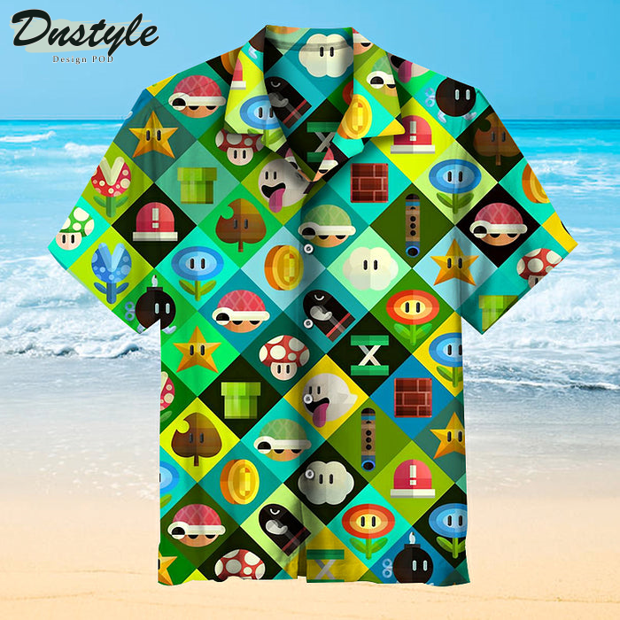 Mario Game Hawaiian Shirt