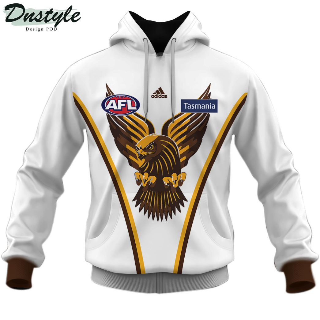Hawthorn Hawks AFL Version 4 Custom Hoodie Tshirt
