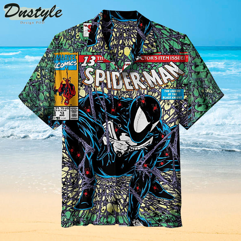 Spider Man Marvel Comics Hawaiian Shirt