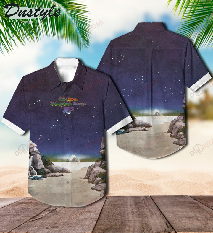 Yes Band Tales From Topographic Oceans Hawaiian Shirt