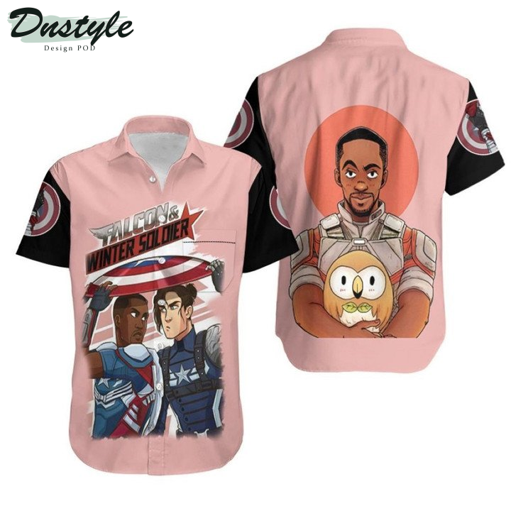 The Falcon And The Winter Soldier Hawaiian Shirt