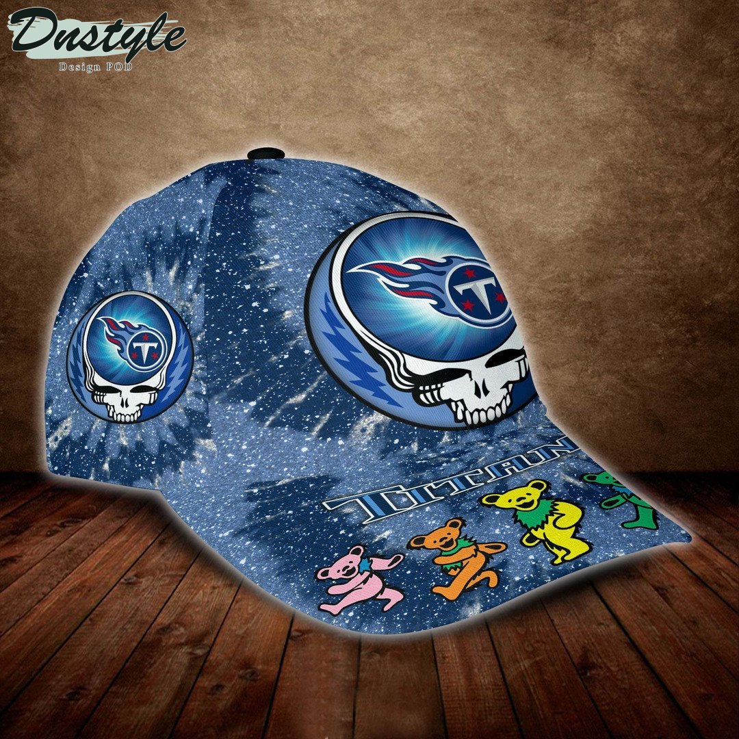 Tennessee Titans And Grateful Dead Band Baseball Classic Cap
