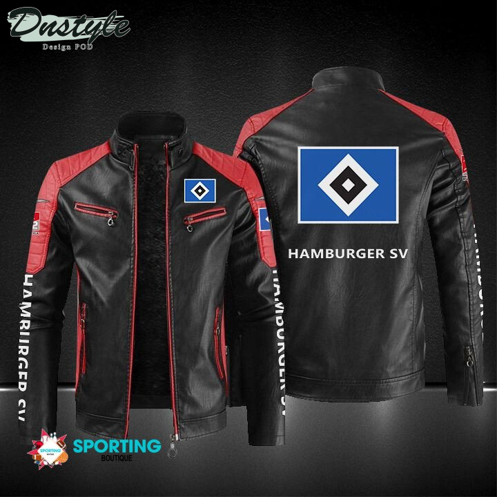 Hamburger SV Block Sport Leather Jacket