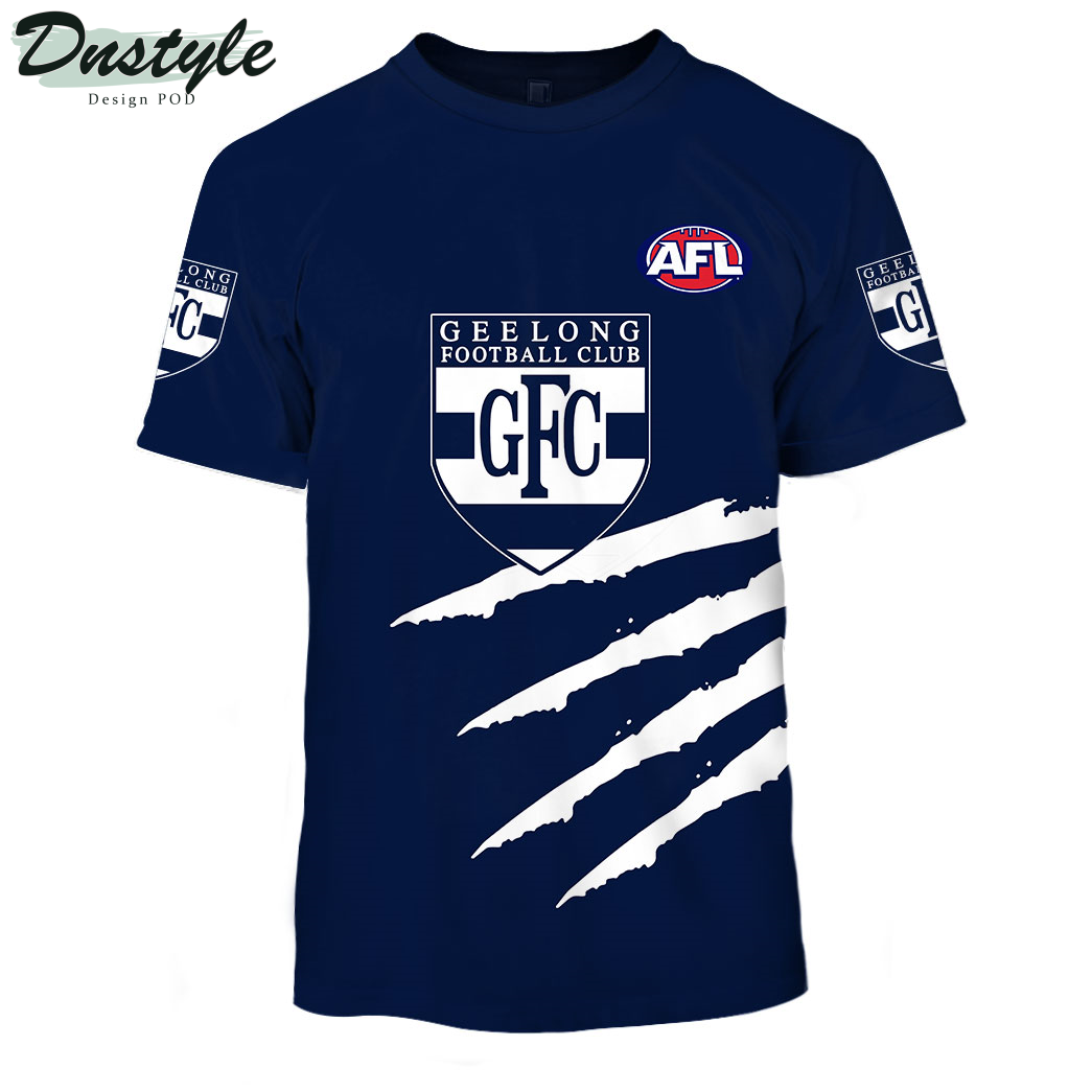 Geelong Cats FC AFL Version 6 Custom Hoodie Tshirt