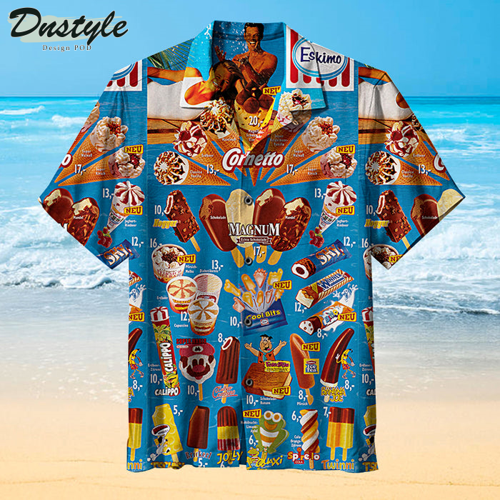 Oh, those old summers, those old ice creams Hawaiian Shirt
