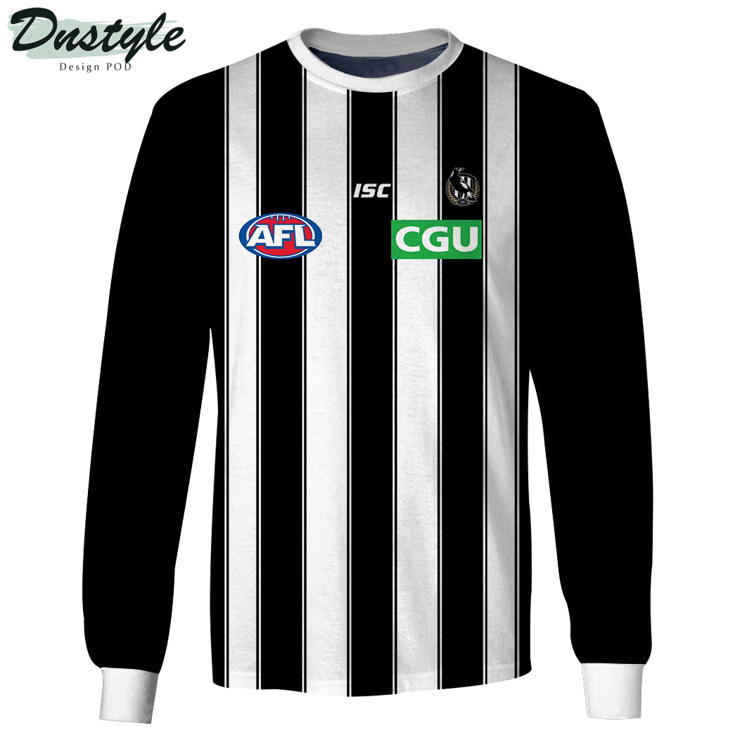 Collingwood Magpies AFL Version 2 Custom Hoodie Tshirt